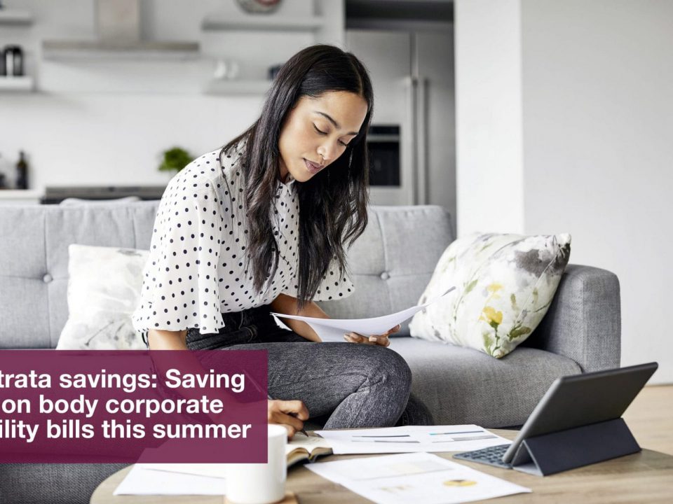 Saving on body corporate utility bills this summer