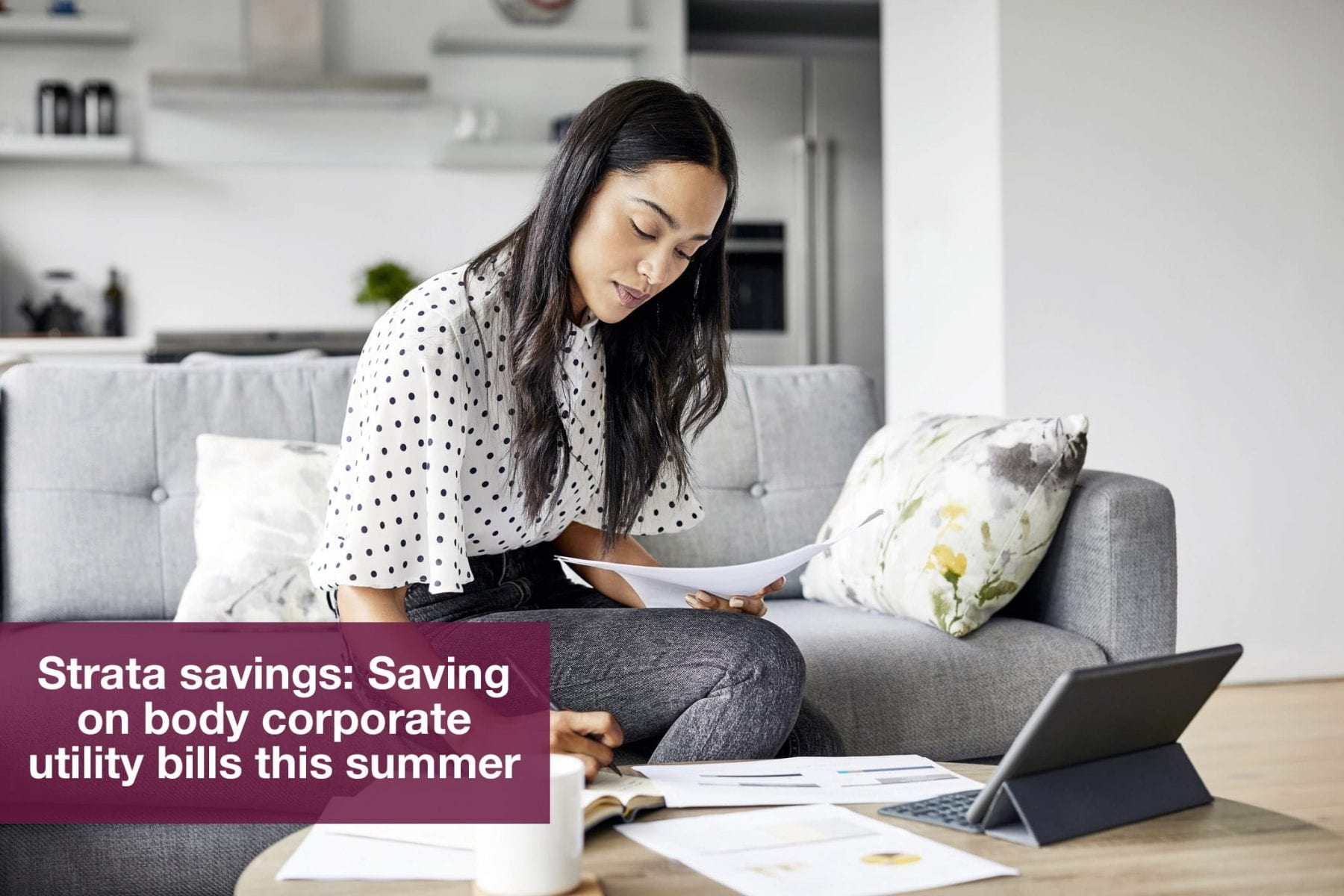 Saving on body corporate utility bills this summer