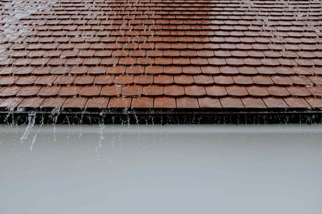 Rain Water on Roof